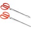 Stainless Steel Feeding Tongs, Reptile Feeding Tongs Long Handle Feeder Carousel 1