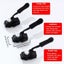 3-Pack Universal Zipper Repair Kit - No-Sew Replacement Sliders Carousel 2