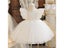 12M Baby Girl Baptism Dress Ruffle Sleeve Princess Tutu Gown Carousel 5