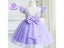 12M Baby Girl Baptism Dress Ruffle Sleeve Princess Tutu Gown Carousel 1
