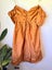 ADISON + JERE Size L Tan Off-Shoulder Mini Dress Carousel 2