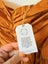 ADISON + JERE Size L Tan Off-Shoulder Mini Dress Carousel 3