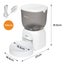 Pawz 4L Automatic Pet Feeder Dog Cat Wifi Auto Smart Food Dispenser Timer Feed Carousel 10