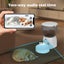 Pawz 4L Auto Pet Feeder Automatic Camera Cat Dog Smart WiFi App Food Dispenser Carousel 9