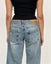 MOTEL Denim Size W28/L30 Low Rise Parallel Jeans in Vintage Blue Wash Carousel 2