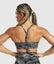 GYMSHARK Size S Legacy Printed Sports Bra light support Grey Carousel 2