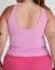 LSKD Size XL Staple Active Shelf Bra Tank Bubblegum Carousel 2