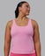 LSKD Size XL Staple Active Shelf Bra Tank Bubblegum Carousel 3