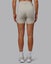 LSKD Size M Sara Strike Cross Over Waist mid Short Shale Beige Carousel 4