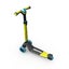 Berg Nexo Foldable Kids Children's Ride On Push Scooter With LED Wheels LIME 2y+ Carousel 3