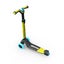 Berg Nexo Foldable Kids Children's Ride On Push Scooter With LED Wheels LIME 2y+ Carousel 2