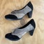Ziera Classic Vintage Look Suede Lace Up Pump Heels Size 7? Carousel 3