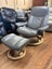 Stressless® Consul Large Leather Recliner - Classic Base Carousel 3