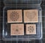 STAMPIN UP: WOOD-MOUNT STAMPS: POLKA DOT PUNCHES Carousel 1