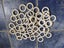 46 White Wooden Curtain Rings - New Carousel 1