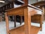 A Vintage Canadian Solid Elmwood Side Table Carousel 7