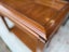 A Vintage Canadian Solid Elmwood Side Table Carousel 8