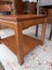 A Vintage Canadian Solid Elmwood Side Table Carousel 12