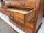 Aa Antique Flamed Mahogany Cabinet with 2 Drawers Carousel 7