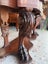 A Quality Vintage Carved Solid Mahogany Lion's Claw Console or Hall Table Carousel 7
