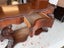 A Quality Vintage Carved Solid Mahogany Lion's Claw Console or Hall Table Carousel 6