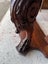 A Quality Vintage Carved Solid Mahogany Lion's Claw Console or Hall Table Carousel 13