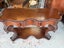A Quality Vintage Carved Solid Mahogany Lion's Claw Console or Hall Table Carousel 17