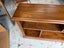 A Solid Teak Long Bookshelf Carousel 9