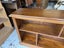 A Solid Teak Long Bookshelf Carousel 12