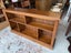 A Solid Teak Long Bookshelf Carousel 13