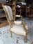 A Quality PAIR Italian Antique Gold Gilt Arm Chairs Carousel 17