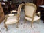 A Quality PAIR Italian Antique Gold Gilt Arm Chairs Carousel 18