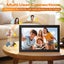 15.6Inch Digital Picture Frame WiFi 1920x1080HD IPS Touchscreen Frameo 32GB Carousel 3