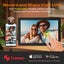 15.6Inch Digital Picture Frame WiFi 1920x1080HD IPS Touchscreen Frameo 32GB Carousel 4