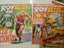 bulk lot - 7x Roy of the Rovers comics 1987 - consecutive issues Carousel 4