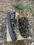 Christian Louboutin Black Suede Spike Loafers Carousel 3