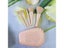 5Pcs Shell Portable Makeup Brush Set HD Mirror Soft Fiber Hair Cosmetic Brush Carousel 4