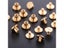 20Pcs(10Sets) Leather Craft Solid Nail Bolt Bookkeeping Round Head Screws Strap Carousel 7