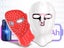 2X USB Rechargeable 7 Colors LED Facial Light Therapy Mask for Face and Neck Carousel 4