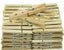 Pack of 60 Solid Wooden Clothes Pegs Clips Washing Line Airer Rotary Dry Laundry Carousel 3