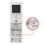 For Fujitsu Air Conditioner Remote Control AR-REM1U AR-RED1U AR-REF1E AR-REW1E Carousel 5