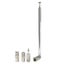 1set Fit Bose Wave Radio FM F-Type Telescopic Aerial Antenna W/TV/3.5mm Adapt... Carousel 3
