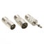 1set Fit Bose Wave Radio FM F-Type Telescopic Aerial Antenna W/TV/3.5mm Adapt... Carousel 4
