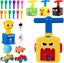 Balloon Powered Car Balloon Launcher Toy Inertia for Creative Science Experiment Carousel 1