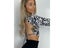 Animal Zebra Print Backless Cropped Tshirt Women Sexy Long Sleeve T-shirt Carousel 8