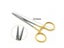 Dental Gold Plated Handle Needle Holder Pliers Stainless Steel Surgical Carousel 3
