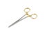 Dental Gold Plated Handle Needle Holder Pliers Stainless Steel Surgical Carousel 4
