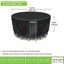 Waterproof Outdoor Dining Set All Weather Protection Carousel 5