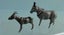 Vintage Britains Farm Lead Animals: Donkey & Goat Carousel 1