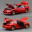 1/32 Subaru Impreza WRX 22B STI JDM Toy Car Model Diecast Carousel 5